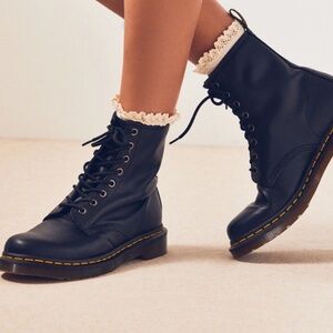 Dr. Martens Black Leather Boots